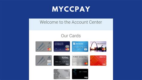 Pay via www.MyCCPay.com - www.myccpay.com is the website where you can manage your Total Visa credit card. You can use our checking or savings account (and routing …